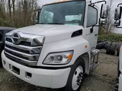 Salvage trucks for sale at Rocky View County, AB auction: 2025 Hino Hino L7