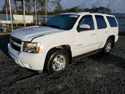 Vehiculos salvage en venta de Copart Spartanburg, SC: 2007 Chevrolet Tahoe C1500