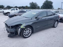 Ford Fusion Vehiculos salvage en venta: 2017 Ford Fusion SE Hybrid