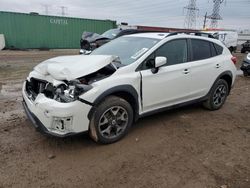 Salvage cars for sale from Copart Elgin, IL: 2018 Subaru Crosstrek Premium