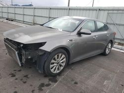 KIA salvage cars for sale: 2016 KIA Optima LX