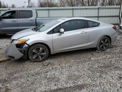 Salvage cars for sale at Hurricane, WV auction: 2015 Honda Civic EX