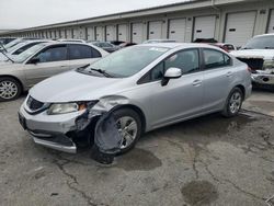 Salvage cars for sale at Louisville, KY auction: 2013 Honda Civic LX