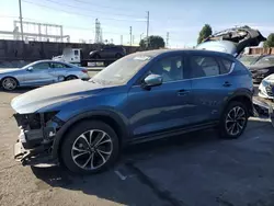 Salvage cars for sale at Wilmington, CA auction: 2022 Mazda CX-5 Premium