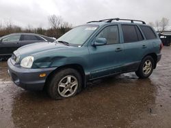 Salvage cars for sale at auction: 2001 Hyundai Santa FE GLS