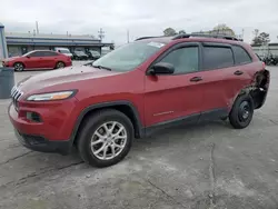 Jeep salvage cars for sale: 2017 Jeep Cherokee Sport