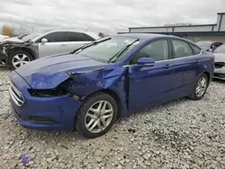 Salvage cars for sale at Wayland, MI auction: 2014 Ford Fusion SE