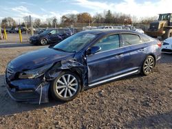 Salvage cars for sale at Chalfont, PA auction: 2016 Hyundai Sonata Sport