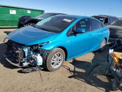 Salvage cars for sale at Brighton, CO auction: 2019 Toyota Prius Prime