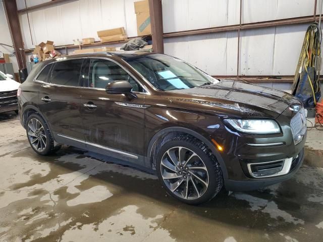 2019 Lincoln Nautilus Reserve