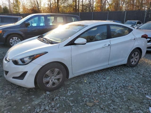 2016 Hyundai Elantra SE