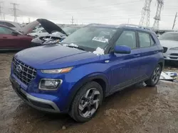 Salvage cars for sale at Elgin, IL auction: 2022 Hyundai Venue SEL