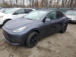 Salvage cars for sale at Candia, NH auction: 2022 Tesla Model Y