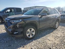 Salvage cars for sale at Wayland, MI auction: 2021 Toyota Rav4 XLE