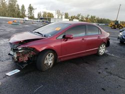 Salvage cars for sale from Copart Portland, OR: 2008 Honda Civic LX