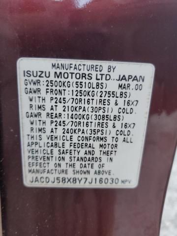 2000 Isuzu Trooper S