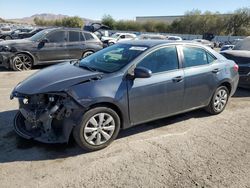 Salvage cars for sale from Copart Las Vegas, NV: 2016 Toyota Corolla L