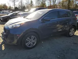 KIA Vehiculos salvage en venta: 2017 KIA Sportage LX