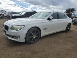 BMW Vehiculos salvage en venta: 2013 BMW 750 LXI