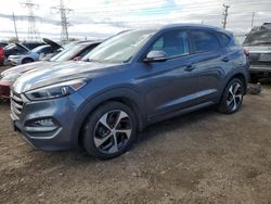 Salvage cars for sale from Copart Elgin, IL: 2016 Hyundai Tucson Limited