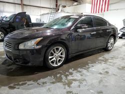 Salvage cars for sale at Tulsa, OK auction: 2011 Nissan Maxima S