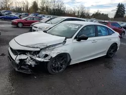 Salvage cars for sale at Portland, OR auction: 2025 Honda Civic Sport