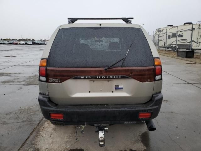 2002 Mitsubishi Montero Sport ES