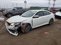 Salvage cars for sale at Elgin, IL auction: 2020 Honda Civic EXL