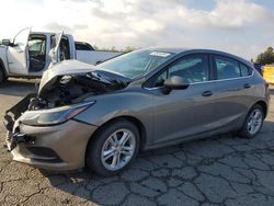 Salvage cars for sale at Fresno, CA auction: 2018 Chevrolet Cruze LT