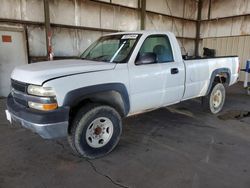 Chevrolet Silverado c2500 Heavy dut salvage cars for sale: 2001 Chevrolet Silverado C2500 Heavy Duty