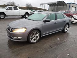 Salvage cars for sale from Copart Lebanon, TN: 2013 Volkswagen Passat SEL