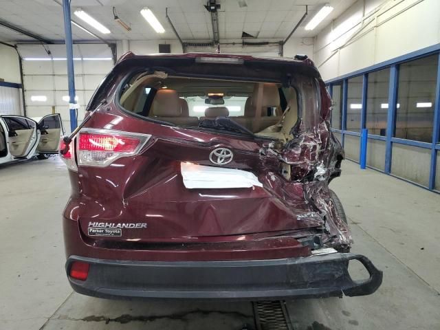 2016 Toyota Highlander XLE