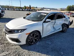 Carros salvage sin ofertas aún a la venta en subasta: 2021 Honda Civic Sport