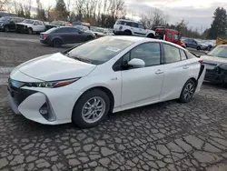 Toyota Vehiculos salvage en venta: 2017 Toyota Prius Prime