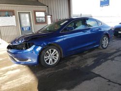 Salvage cars for sale at Fort Wayne, IN auction: 2016 Chrysler 200 Limited