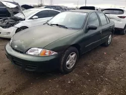 Salvage cars for sale at Elgin, IL auction: 2000 Chevrolet Cavalier