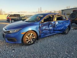 Honda salvage cars for sale: 2016 Honda Civic EX