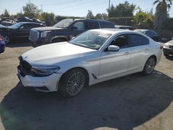 Salvage cars for sale at San Martin, CA auction: 2017 BMW 540 I