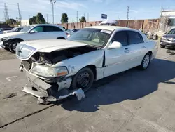 Salvage cars for sale at Wilmington, CA auction: 2005 Lincoln Town Car Signature