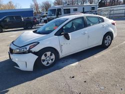 KIA Forte salvage cars for sale: 2017 KIA Forte LX