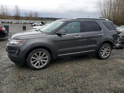 Ford salvage cars for sale: 2016 Ford Explorer Limited