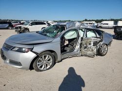 Salvage cars for sale at Houston, TX auction: 2017 Chevrolet Impala LT