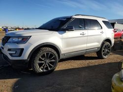 Salvage cars for sale at Brighton, CO auction: 2017 Ford Explorer XLT