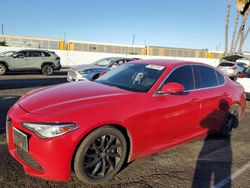 2018 Alfa Romeo Giulia en venta en Van Nuys, CA