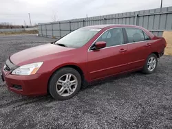 Honda salvage cars for sale: 2007 Honda Accord EX