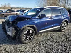 Hyundai salvage cars for sale: 2020 Hyundai Santa FE SEL