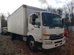 Salvage trucks for sale at West Warren, MA auction: 2011 Nissan Diesel UD2600