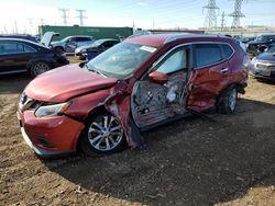 Salvage cars for sale from Copart Elgin, IL: 2015 Nissan Rogue S