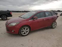 Salvage cars for sale from Copart San Antonio, TX: 2014 Ford Focus Titanium