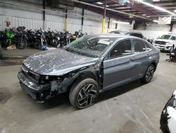 Salvage cars for sale at Denver, CO auction: 2024 Volkswagen Jetta SEL